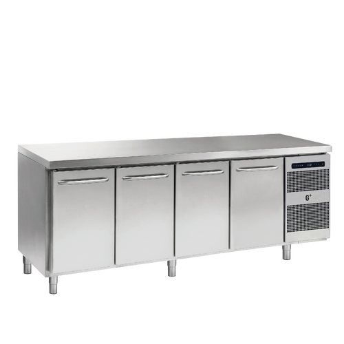 G+ GASTRO 4 F4GFTDLDLDRDRL2E 4 Door Counter Freezer