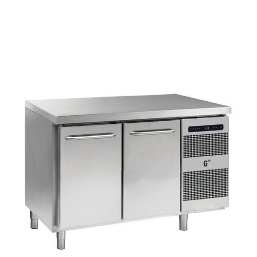 G+ GASTRO 2 C2GFTDLDRL2E 2 Door Counter Refrigerator with extended refrigeration